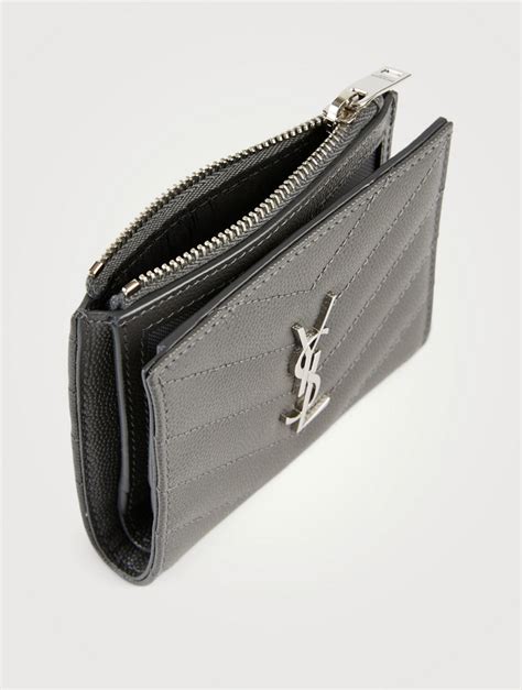 ysl card holde|ysl zipped card holder.